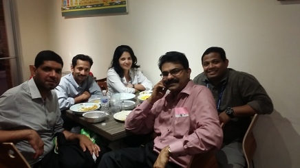 With Drs. Kumar (UCONN), Ranjith (OSU), Poulson (Kalsec), and Deepti (HEB)